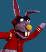 Benny the Bunny (Sesame Street) AI voice text to speech and AI music cover generator
