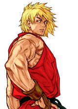 Ken Masters Capcom vs. SNK 2 AI voice text to speech and AI music cover generator