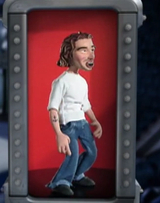 Chris Pontius (Celebrity Deathmatch) AI voice text to speech and AI music cover generator