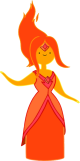 Flame Princess (Adventure Time) AI voice text to speech and AI music cover generator