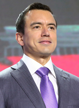 Daniel Noboa Azín [New president of Ecuador] AI voice text to speech and AI music cover generator