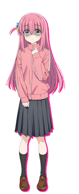 hitori gotou (bocchi the rock) AI voice text to speech and AI music cover generator