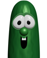 Larry The Cucumber 90s (Veggie Tales) AI voice text to speech and AI music cover generator