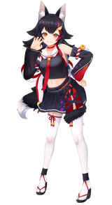 Ookami Mio (Hololive Gamers) AI voice text to speech and AI music cover generator