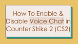 Counter Strike 2 Trailer voice (CS2) AI voice text to speech and AI music cover generator