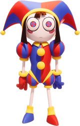 Pomni (The Amazing Digital Circus) AI voice text to speech and AI music cover generator