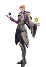 Moira (Overwatch) - Isis Koschdoski AI voice text to speech and AI music cover generator