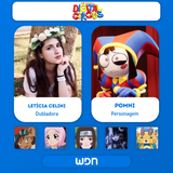 Pomni (The Amazing Digital Circus) Letícia Celini AI voice text to speech and AI music cover generator