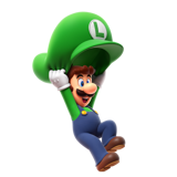 Luigi (Super Mario Bros Wonder) AI voice text to speech and AI music cover generator