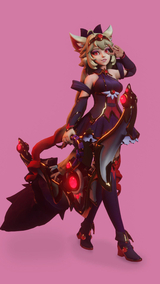 Stellar Protector Io (Paladins Champions of the realm) AI voice text to speech and AI music cover generator