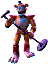 Glamrock Freddy (Five Nights At Freddy's Security Breach) AI voice text to speech and AI music cover generator