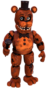 Withered Freddy [FNAF] AI voice text to speech and AI music cover generator