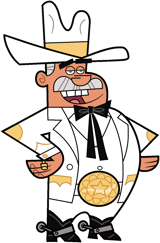 Doug Dimmadome, owner of the Dimmsdale Dimmadome (The Fairly OddParents) AI voice text to speech and AI music cover generator