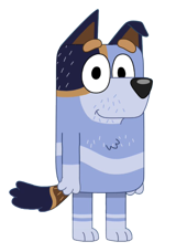 Stripe Heeler (Bluey) AI voice text to speech and AI music cover generator