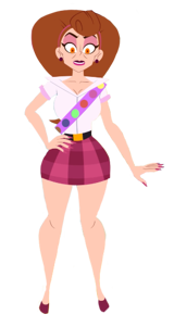 Penelope Priss (Camp Camp) AI voice text to speech and AI music cover generator