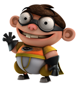 Chum Chum (Fanboy and Chum Chum) AI voice text to speech and AI music cover generator