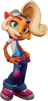 Coco Bandicoot (Eden Riegel) AI voice text to speech and AI music cover generator