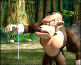 Bluster Kong [Donkey Kong Country] AI voice text to speech and AI music cover generator