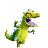 Reptar (Nickelodeon All-Star Brawl 2, Rugrats) AI voice text to speech and AI music cover generator