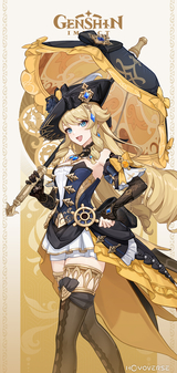 Navia - Genshin Impact AI voice text to speech and AI music cover generator