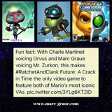 Mr Zurkon (Ratchet & Clank series) AI voice text to speech and AI music cover generator