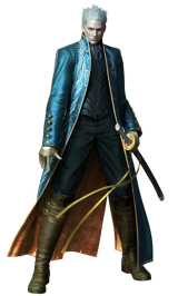 Vergil Sparda (Devil May Cry 3) AI voice text to speech and AI music cover generator