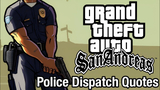 Grand Theft Auto San Andreas Police Dispatch AI voice text to speech and AI music cover generator