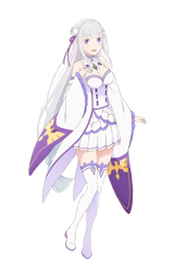 Emilia/Satella Re zero (Lina Mendes) AI voice text to speech and AI music cover generator