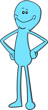 Mr. Meeseeks (Rick and Morty) AI voice text to speech and AI music cover generator