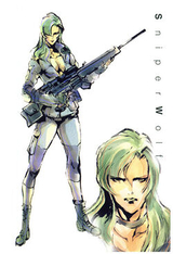 Sniper Wolf from MGS 1 AI voice text to speech and AI music cover generator