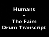 The Faim - Humans (Drums) AI voice text to speech and AI music cover generator