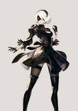 N2/Red Girl (Male Voice) (NieR Automata) (Ov2) AI voice text to speech and AI music cover generator