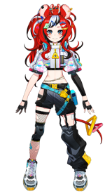 Hakos Baelz (V-Tuber) (Hololive EN) AI voice text to speech and AI music cover generator