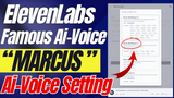 Marcus (ElevenLabs) (OV2) (40000) AI voice text to speech and AI music cover generator