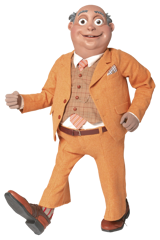 Mayor Milford Meanswell (LazyTown) AI voice text to speech and AI music cover generator