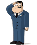 Stan Smith (American Dad) (Seth Macfarlane) AI voice text to speech and AI music cover generator