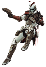 ARC Clone Trooper {Star Wars} AI voice text to speech and AI music cover generator