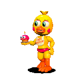 Toy Chica (FNAF World) AI voice text to speech and AI music cover generator