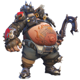 Roadhog (from Overwatch 2) AI voice text to speech and AI music cover generator