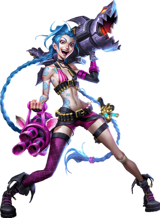 Jinx League of Legends AI voice text to speech and AI music cover generator