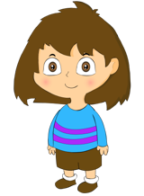 frisk (undertale the musical) AI voice text to speech and AI music cover generator