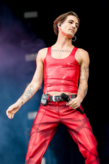 Damiano David AI voice text to speech and AI music cover generator