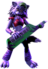 Roxanne Wolf FNAF AI voice text to speech and AI music cover generator