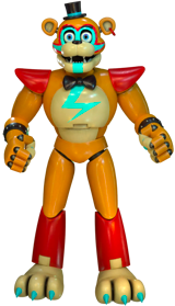 Glamrock Freddy (Security Breach) AI voice text to speech and AI music cover generator