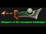 The Corrupted Ashbringer (Whispers) World of Warcraft AI voice text to speech and AI music cover generator