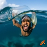 Indian Guy Underwater AI voice text to speech and AI music cover generator