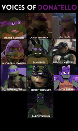 Donatello (TMNT 2003) (Sam Riegel) AI voice text to speech and AI music cover generator