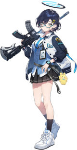 Kagami Chihiro (Blue Archive) AI voice text to speech and AI music cover generator