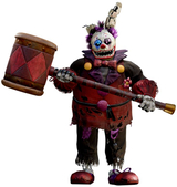 Clown Springtrap (FNAF/FANMADE) AI voice text to speech and AI music cover generator