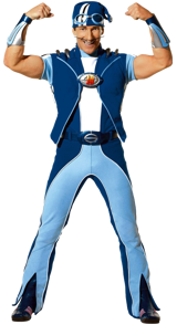 Sportacus (LazyTown) AI voice text to speech and AI music cover generator